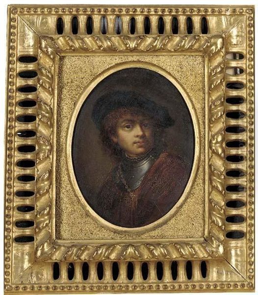 Self-portrait Of The Artist Oil Painting by Rembrandt Van Rijn