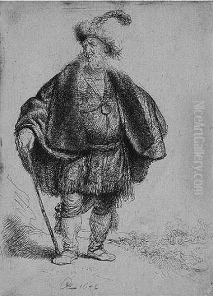 The Persian (b., Holl.152; H.93; Bb.32-a) Oil Painting by Rembrandt Van Rijn