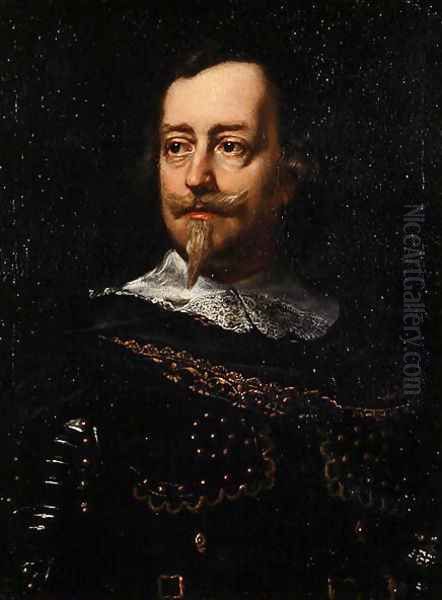 Portrait of Cavalier Brandolini Oil Painting by Justus Sustermans