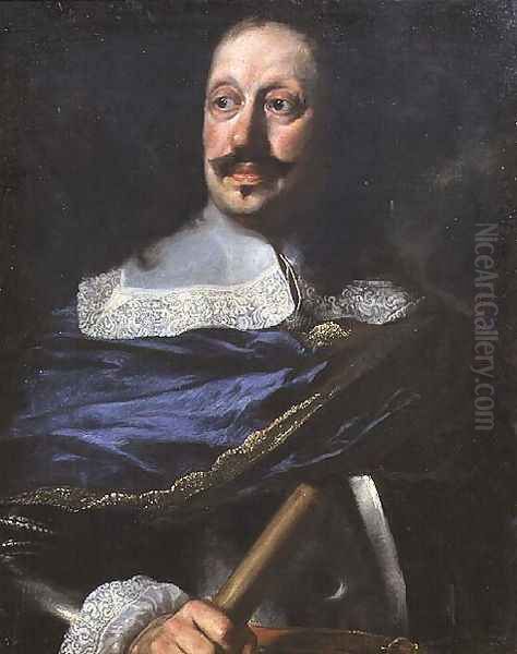 Portrait of Mattias de Medici Oil Painting by Justus Sustermans