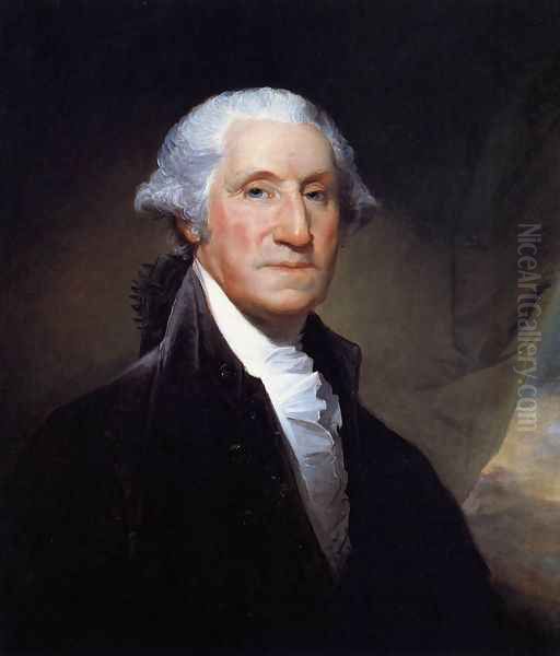 George Washington 1795 Oil Painting by Gilbert Stuart