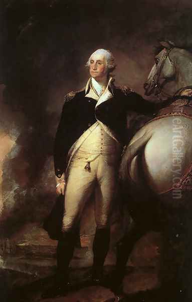 Washington at Dorchester Heights 1806 Oil Painting by Gilbert Stuart