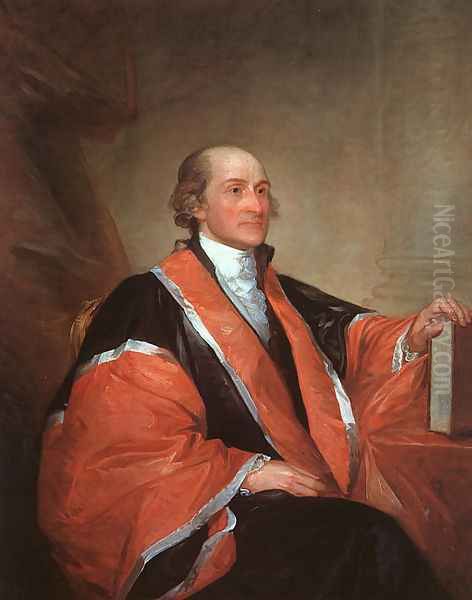 Chief Justice John Jay 1794 Oil Painting by Gilbert Stuart