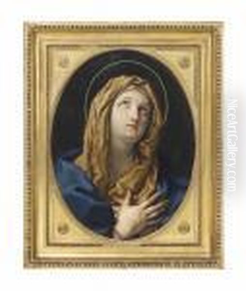 The Virgin At Prayer Oil Painting by Guido Reni