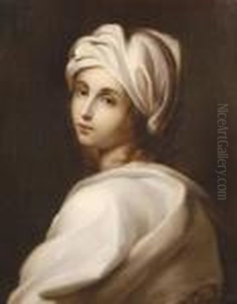 Portrait Of Beatrice Cenci Oil Painting by Guido Reni