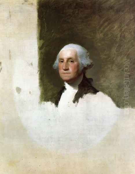 George Washington Oil Painting by Gilbert Stuart