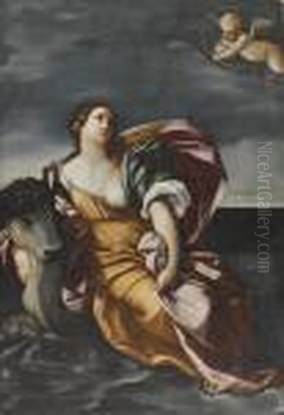 The Rape Of Europa Oil Painting by Guido Reni