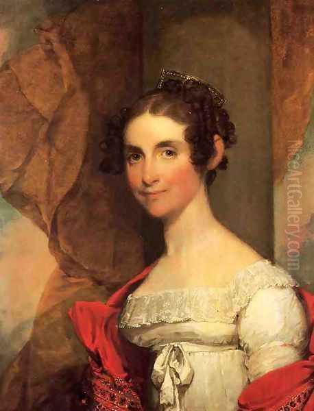 Elizabeth Porter Wheeler Oil Painting by Gilbert Stuart