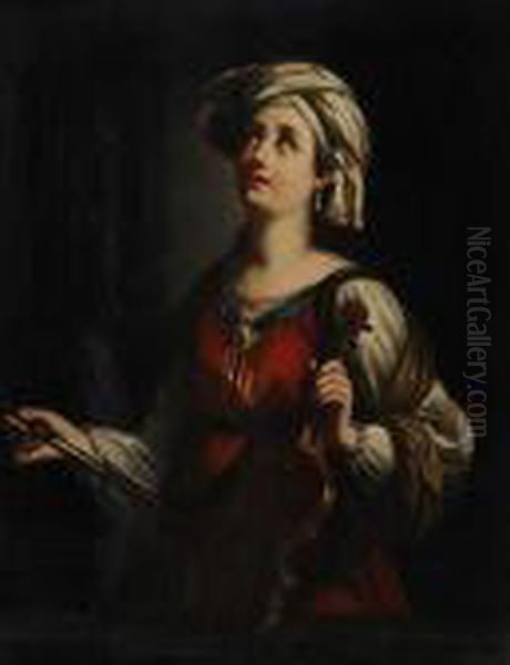 Saint Cecilia Oil Painting by Guido Reni