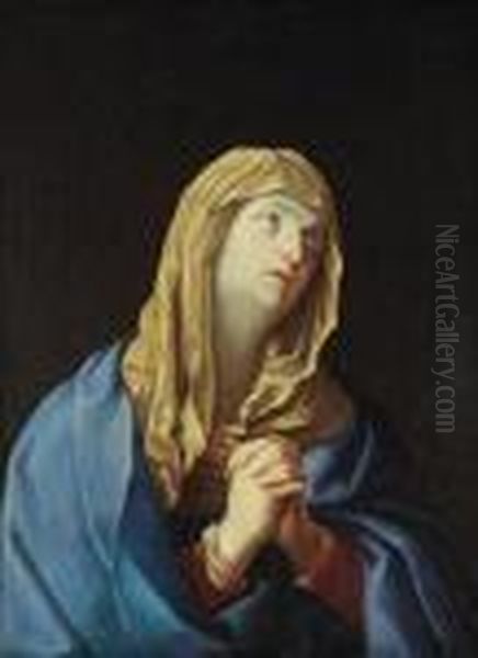 The Madonna Praying Oil Painting by Guido Reni