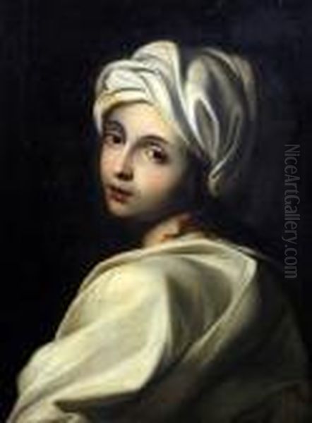 Beatrice Cenci Oil Painting by Guido Reni