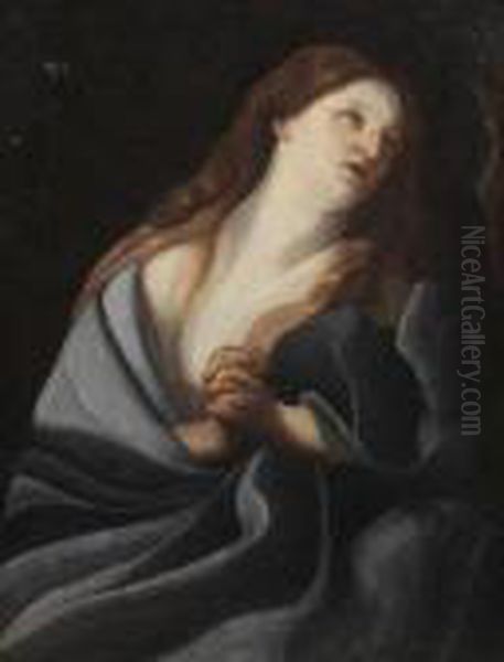 Sainte En Priere Oil Painting by Guido Reni