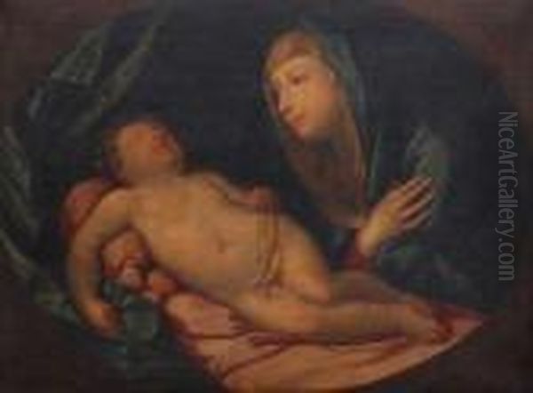 The Madonna And Child Oil Painting by Guido Reni