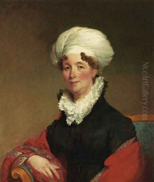 Ann Woodward Haven Oil Painting by Gilbert Stuart