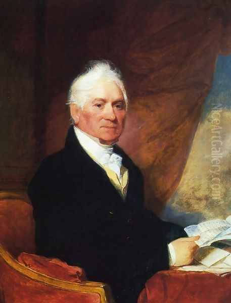 Mr. Barney Smith Oil Painting by Gilbert Stuart