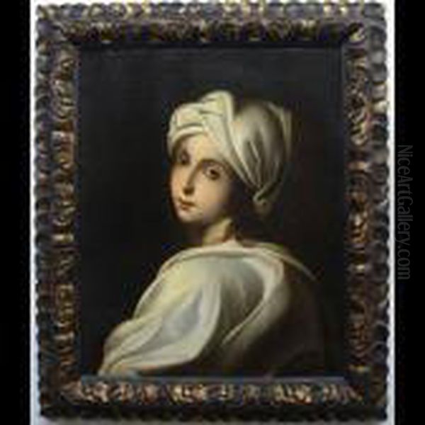 Beatrice Cenci Oil Painting by Guido Reni