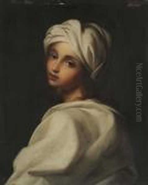 Ritratto Con Turbante Oil Painting by Guido Reni