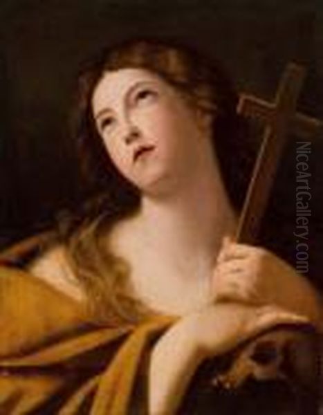 Maddalena Penitente Oil Painting by Guido Reni