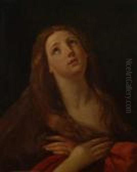 La Madeleine En Extase Oil Painting by Guido Reni