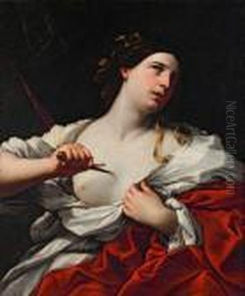 Lucrezia Oil Painting by Guido Reni