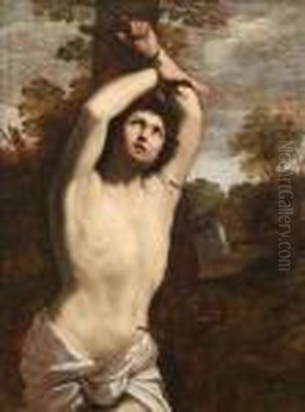 San Sebastiano Oil Painting by Guido Reni