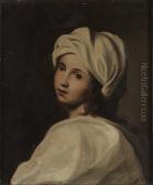 Beatrice Cenci Oil Painting by Guido Reni