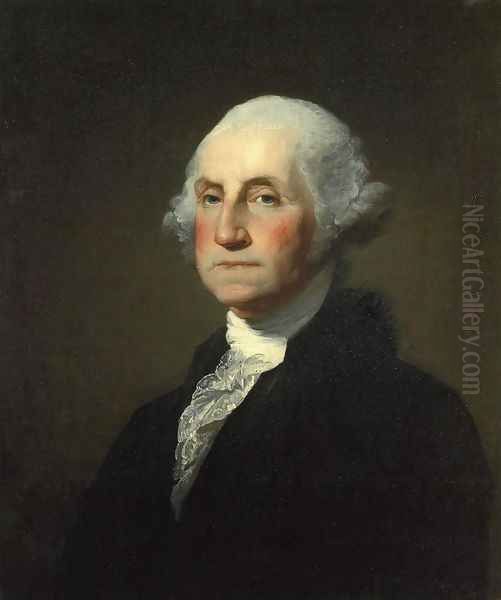 George Washington I Oil Painting by Gilbert Stuart