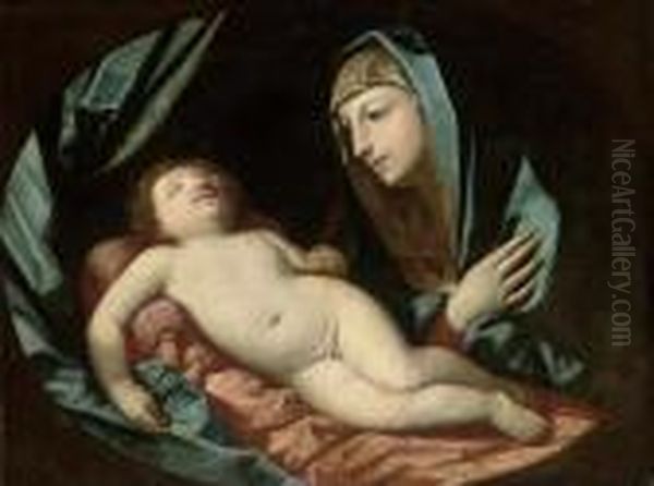 The Madonna And Child Oil Painting by Guido Reni