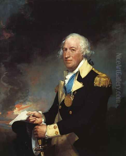 Horatio Gates Oil Painting by Gilbert Stuart