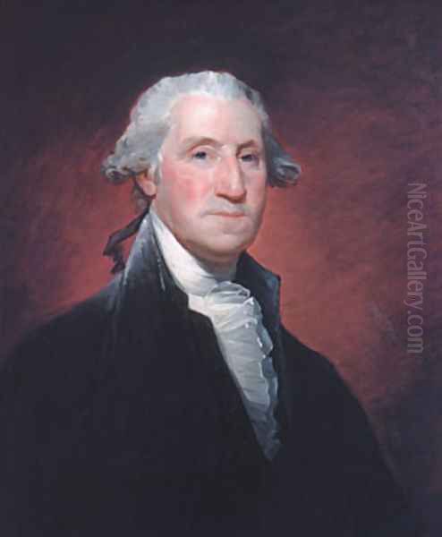 George Washington IX Oil Painting by Gilbert Stuart