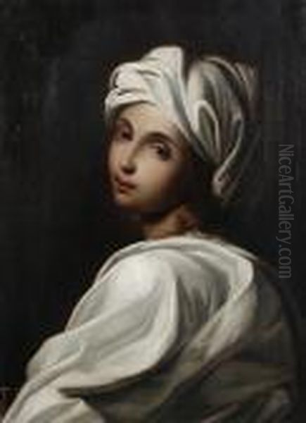 Portrait Of Beatrice Cenci Oil Painting by Guido Reni