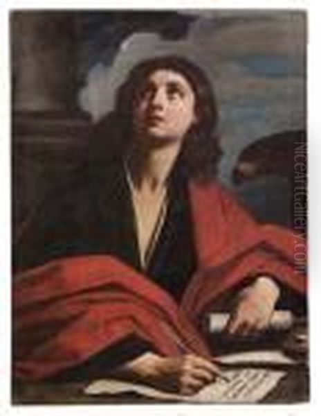 San Giovanni Evangelista Oil Painting by Guido Reni