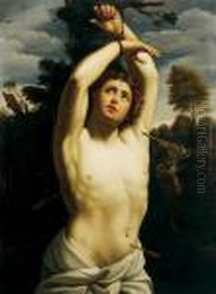 Saint Sebastian Oil Painting by Guido Reni