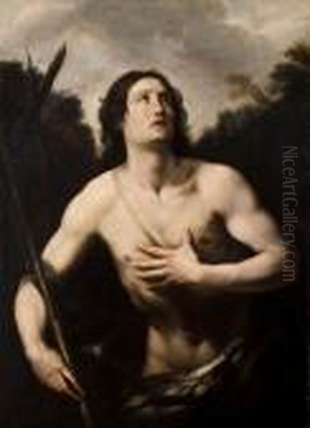 San Giovanni Battista Oil Painting by Guido Reni