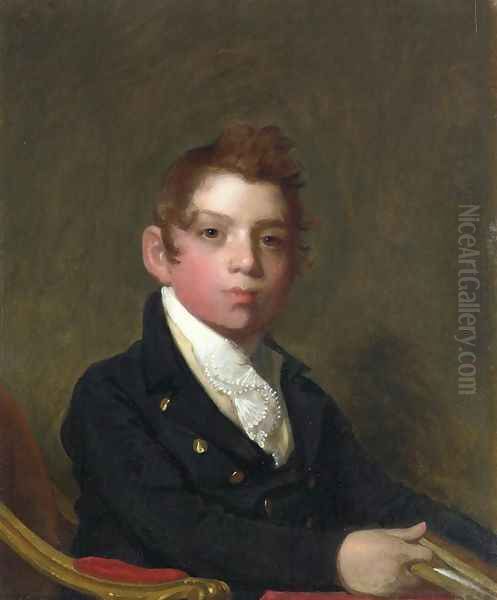 David Urquhart Oil Painting by Gilbert Stuart