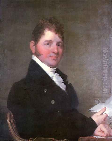 Francis James Jackson Oil Painting by Gilbert Stuart