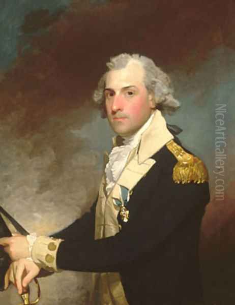 Matthew Clarkson Oil Painting by Gilbert Stuart