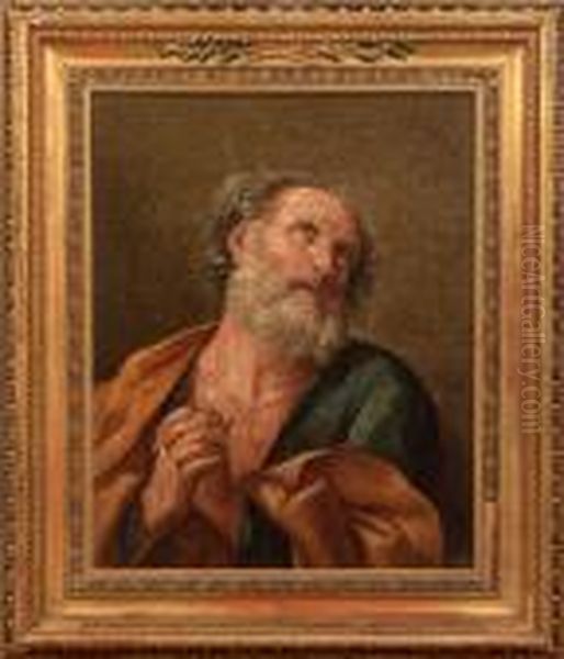 Santo Orante Oil Painting by Guido Reni