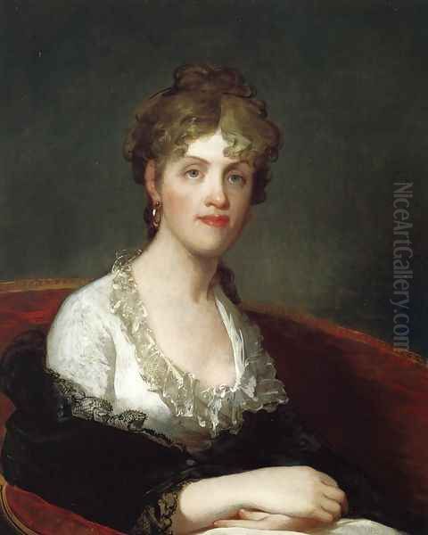 Helena Lawrence Holmes Penington Oil Painting by Gilbert Stuart