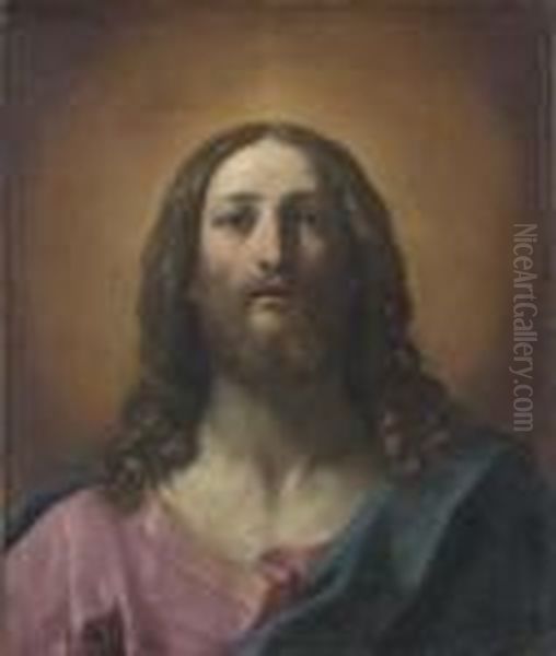 Testa Di Cristo Oil Painting by Guido Reni