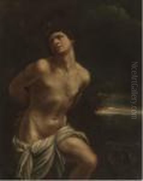 Saint Sebastian Oil Painting by Guido Reni