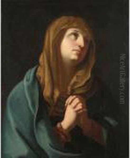 The Madonna At Prayer Oil Painting by Guido Reni