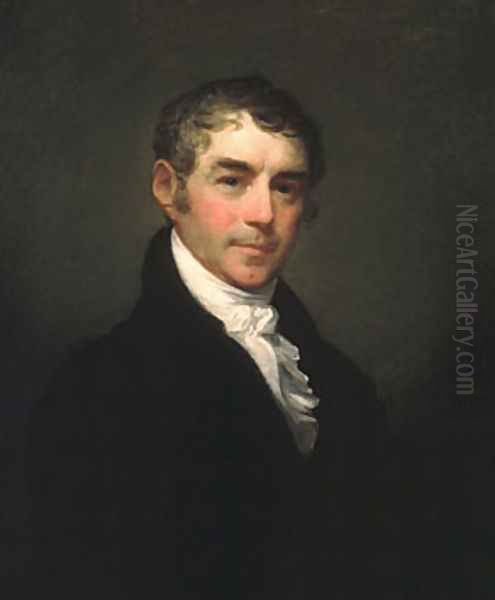 William Eustis Oil Painting by Gilbert Stuart