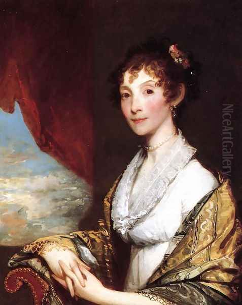 Ann Brewster Stow Oil Painting by Gilbert Stuart