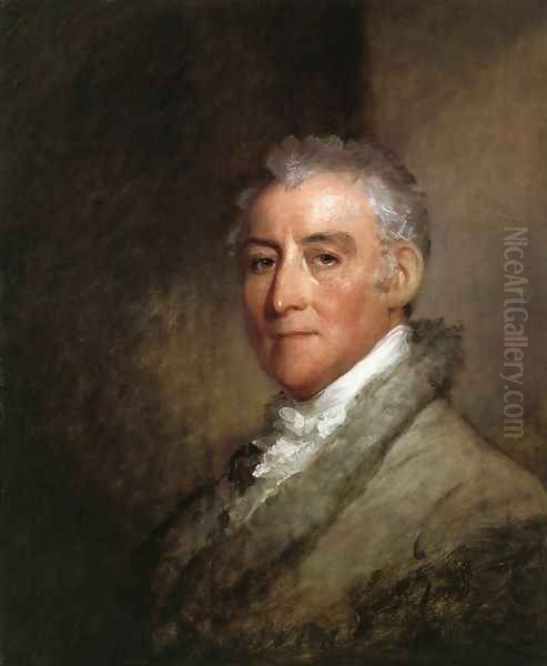 John Trumbull Oil Painting by Gilbert Stuart