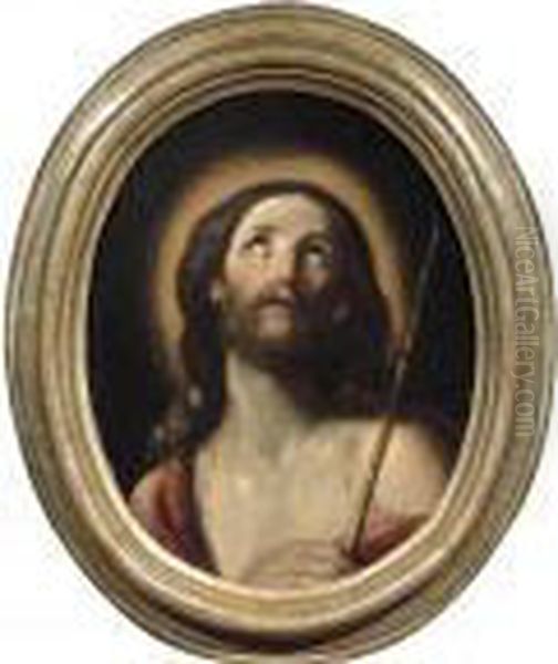 Cristo Deriso C. Oil Painting by Guido Reni