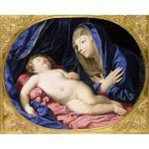 The Madonna And Child Oil Painting by Guido Reni