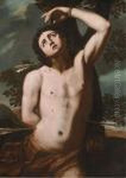 Saint Sebastian Oil Painting by Guido Reni