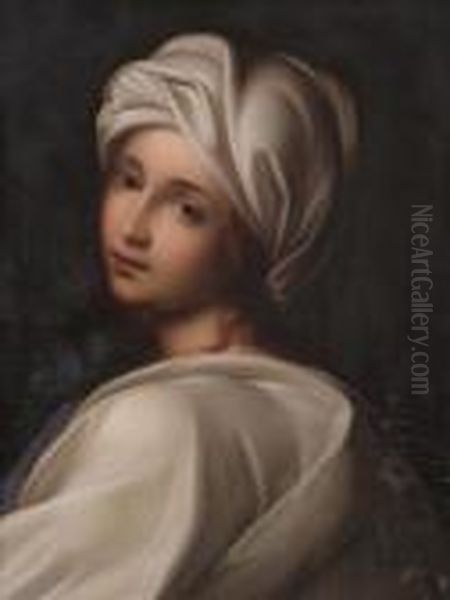 Beatrice Cenci Oil Painting by Guido Reni