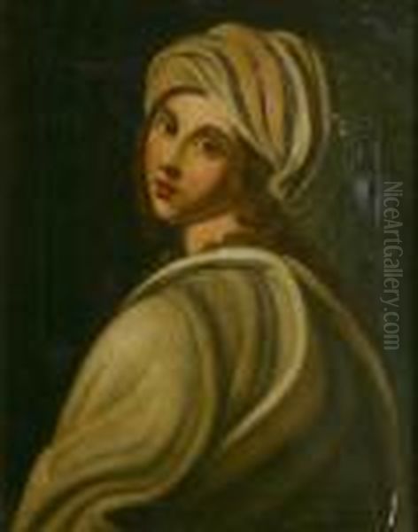 Portrait Ofbeatrice Cenci Oil Painting by Guido Reni